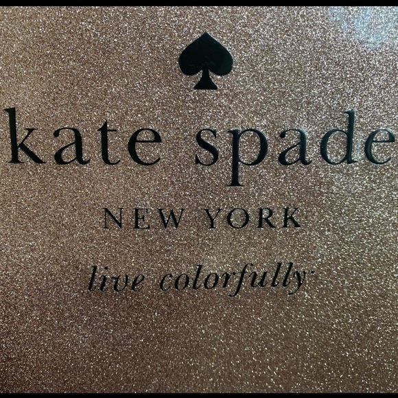 Kate Spade Pink Mavis Glitter Tote & Wallet Set - Picture 7 of 13